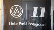 Linkin Park Underground 11 флаг (с автографами подлинными) LPU